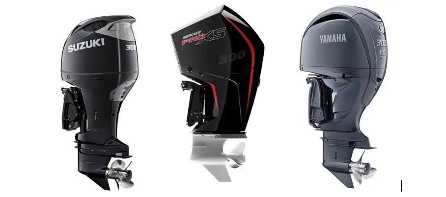 Moteurs hors-bord Suzuki, Mercury et Yamaha